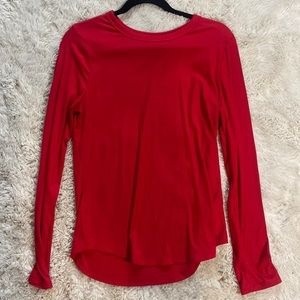 Red long sleeve